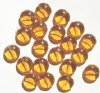 20 13x6mm Flat Rounded Topaz Disks